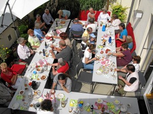 Alle hatten Ihren Spaß beim gemeinsamen Bewohnerfrühstück