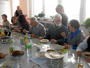 Beim Suppen-Brunch