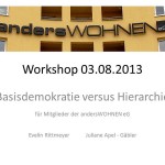 Workshop Nr. 1